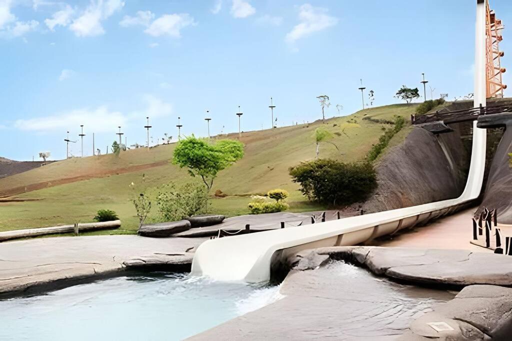 Barra do Piraí Aconchegante Flat B308 - Refugio No Aldeia Das Aguas מראה חיצוני תמונה